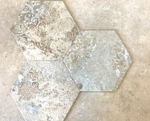 Aparici Carpet sand Hexagon