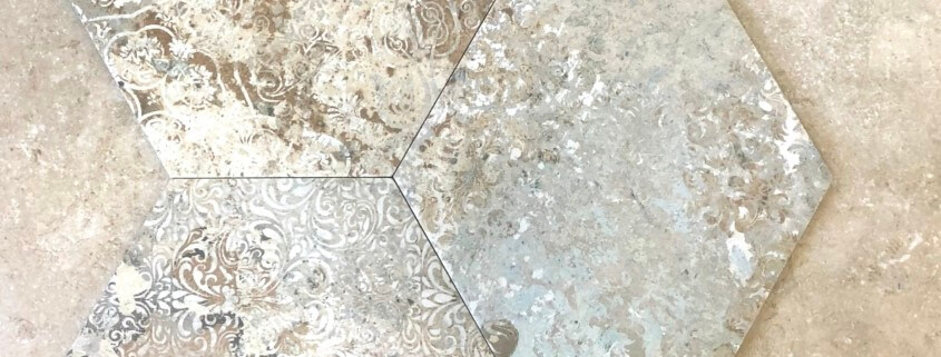 Aparici Carpet sand Hexagon